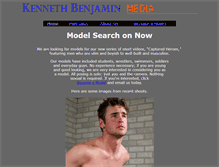 Tablet Screenshot of kb-models.com